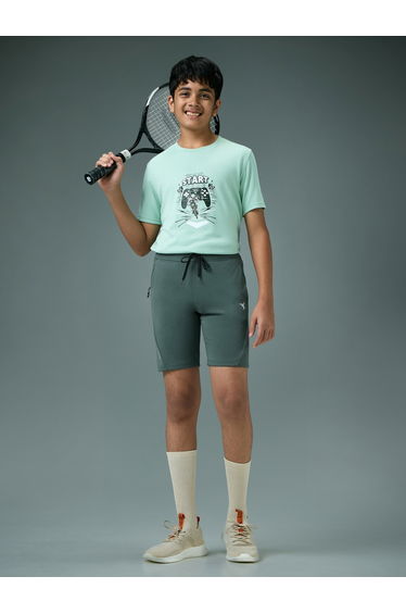 Boys Slim Fit Sports Shorts with TECHNO GUARD