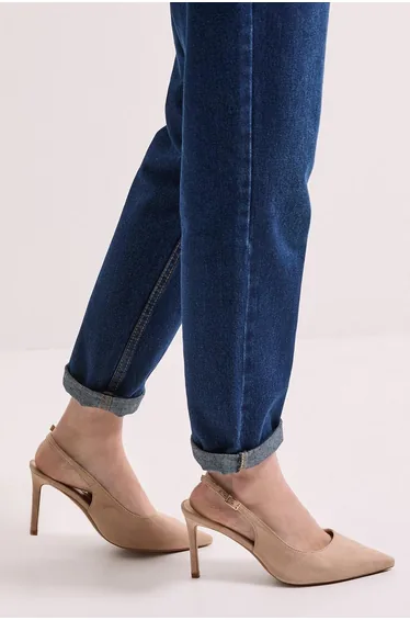 Dasha Sling Back High Stiletto Court Shoes