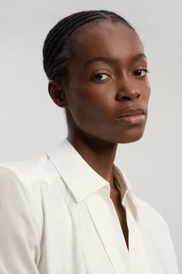 فستان ماكسي قطن شفاف - 1