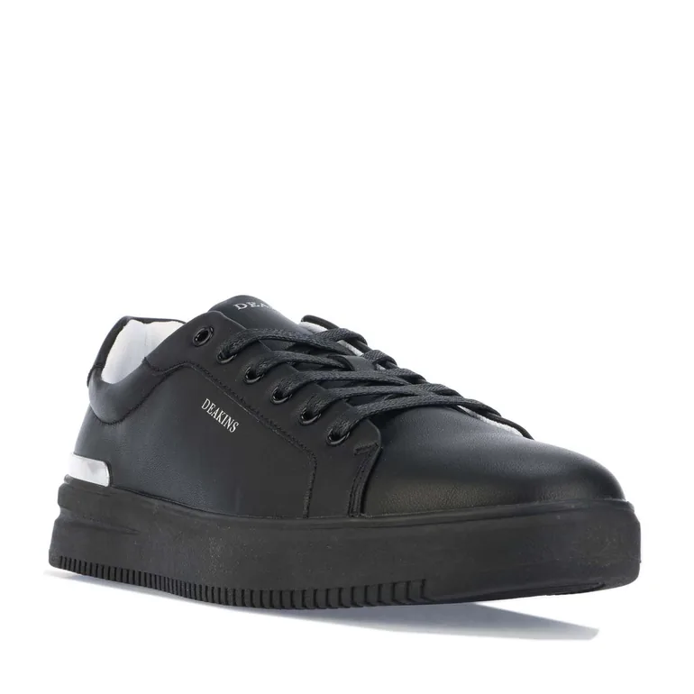 Men's Deakins Classic Smart Sneaker in Black - 1