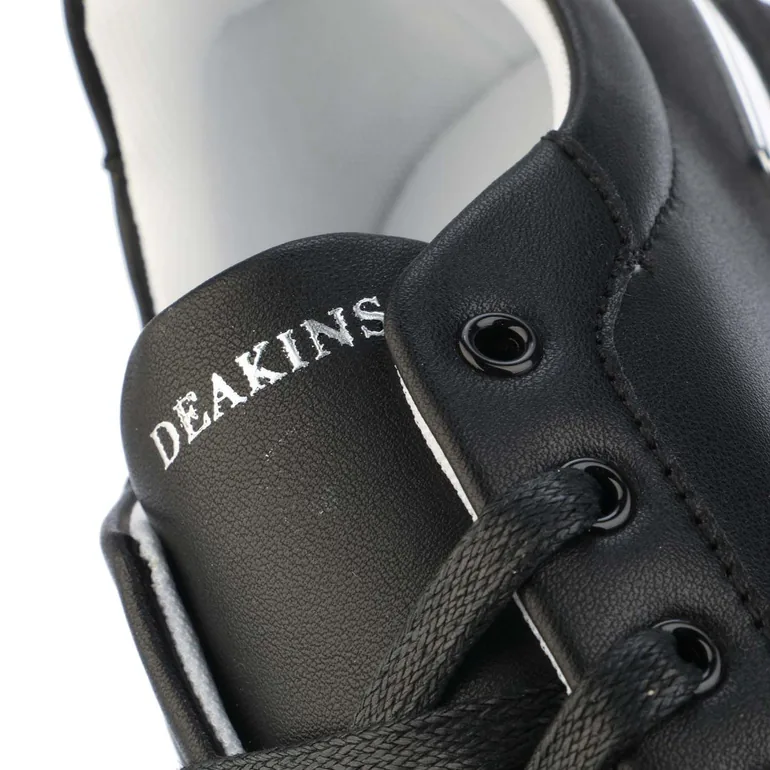 Men's Deakins Classic Smart Sneaker in Black - 5