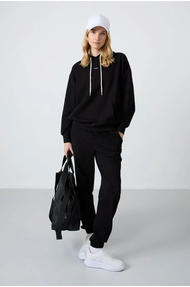 TOMMY Oversized Hooded Sweatshirt And Pants Set