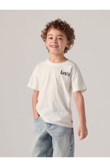Levi's Boys Aquatic Lounge T-Shirt in Ivory