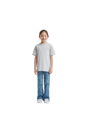Fruit of the Loom Childrens/Kids Original T-Shirt - Heather Grey