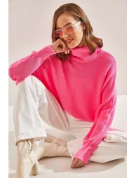 Women's Turtleneck Knitwear Sweater