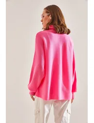 Women's Turtleneck Knitwear Sweater - 1