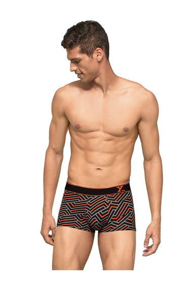 Pack of 2 - Men Printed Breathable Cotton Trunks