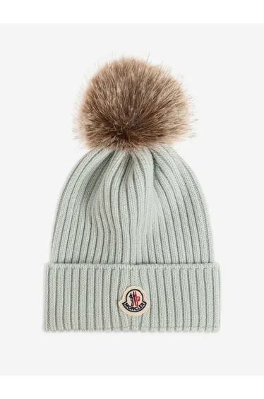 قبعة مونكلير اينفانت باللون الرمادي