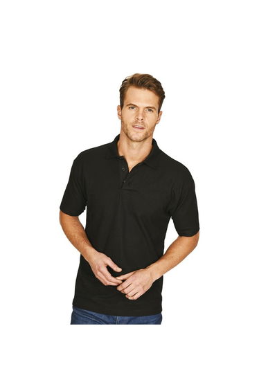 Absolute Apparel Mens Pioneer Polo - Black