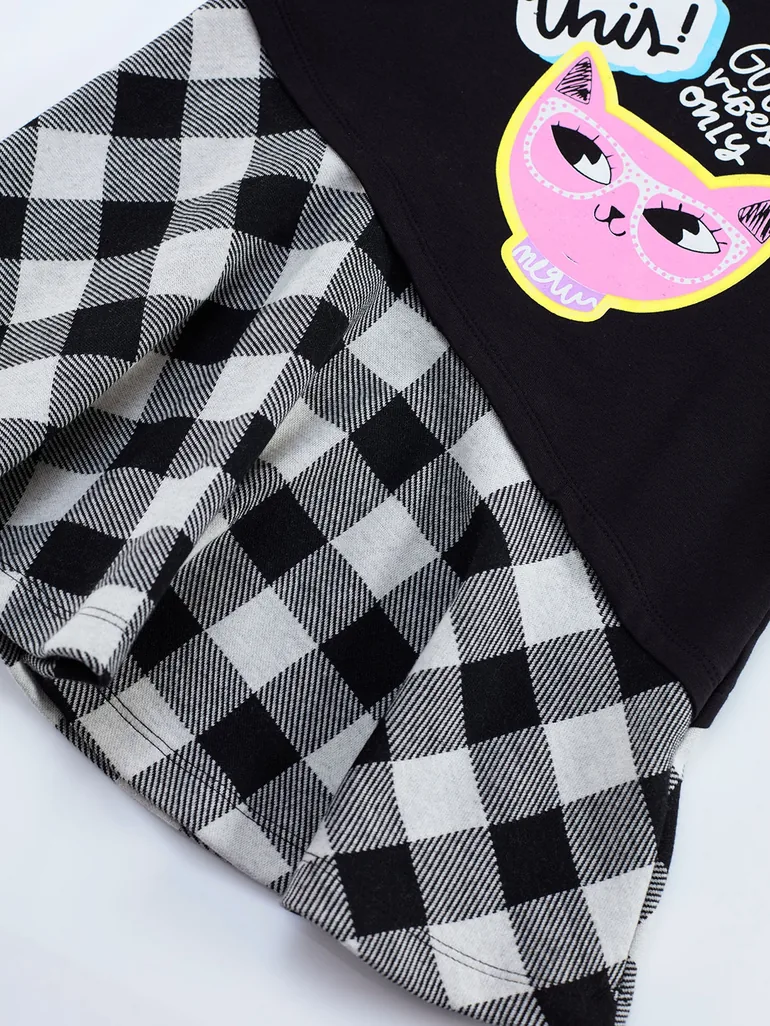 Cool Cat Girl Dress - 3