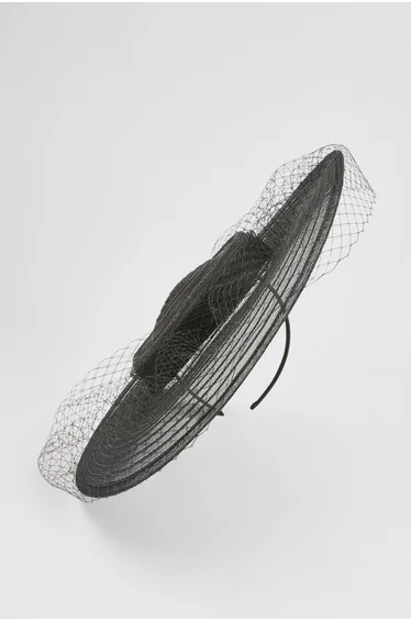 Tulle Trimmed Fascinator