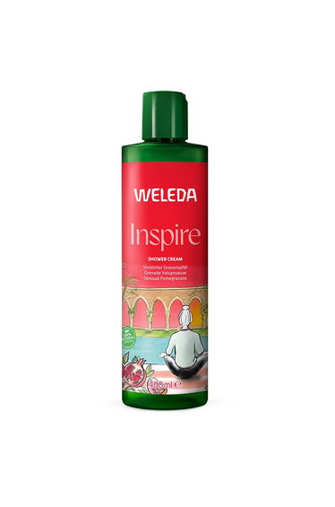 Weleda Inspire - Pomegranate Creamy Body Wash - 400ml