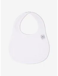 Baby Girls Pima Cotton Bib in Pink - 1