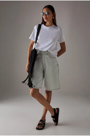 Faith: Reid Faux Suede Double Buckle Slingback Footbed Sandals