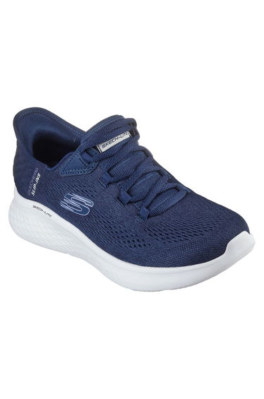 Skechers Womens/Ladies Skech-Lite Pro Natural Trainers - Navy