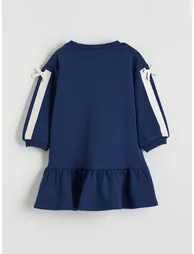 Girls' Long-Sleeve Ruffle Dress - 2