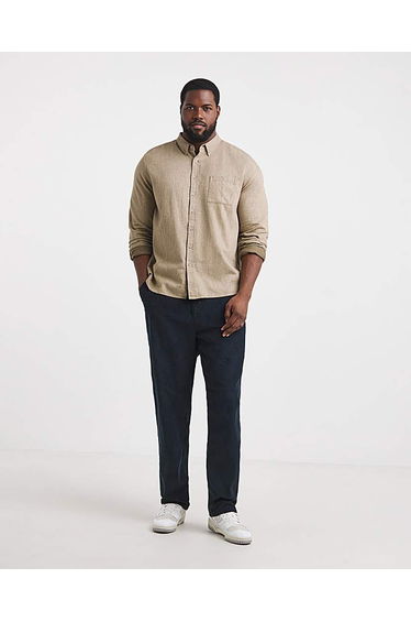 Pure Cotton Flannel Shirt Regular