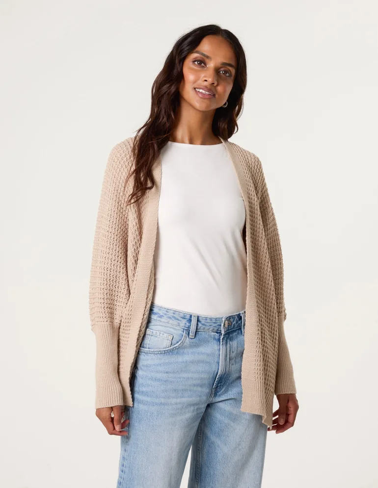 Textured Cardigan - 2