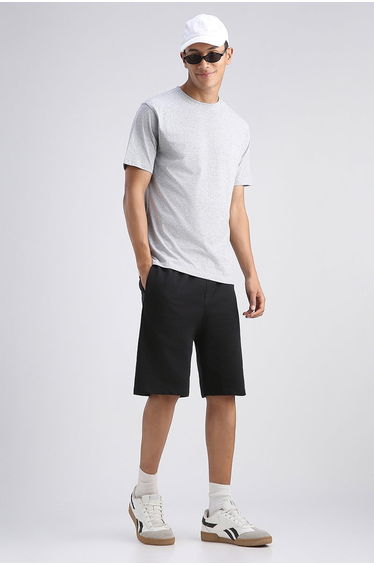 Drawstring Sweat Shorts With Pockets