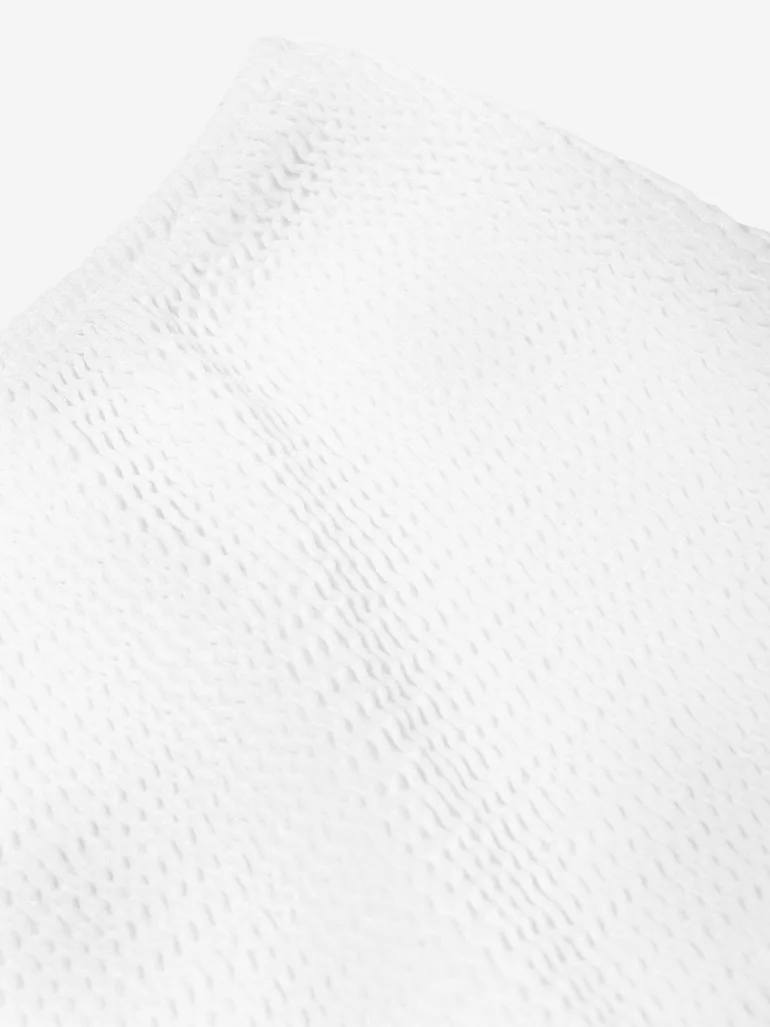 Girls Crocheted Agave Skirt in White - 4