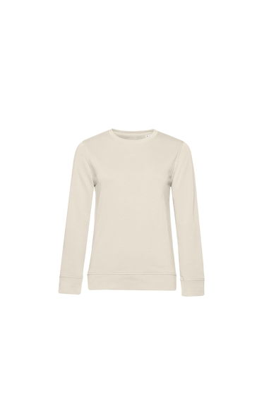 B&C Womens/Ladies Organic Sweatshirt - Off White