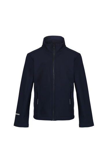 Regjun Childrens/Kids 2 Layer Soft Shell Jacket - Navy