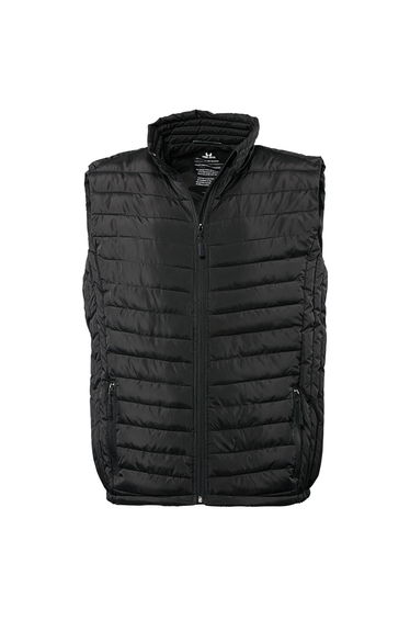 Tee Jays Mens Padded Zepelin Vest Jacket / Gilet - Black