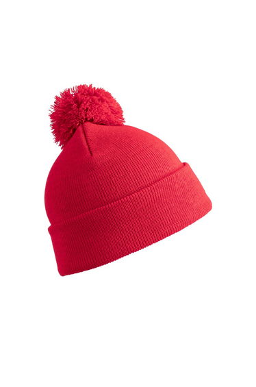 Result Womens/Ladies Winter Essentials Pom Pom Beanie - Red