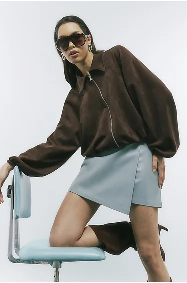 جاكيت ريفر آيلاند بني