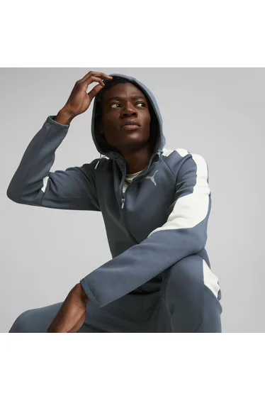 Evostripe Full-Zip Hoodie Evening Sky