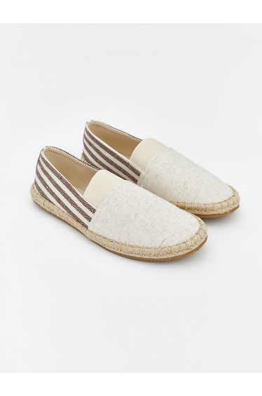 Men's Espadrille with Woven Sole