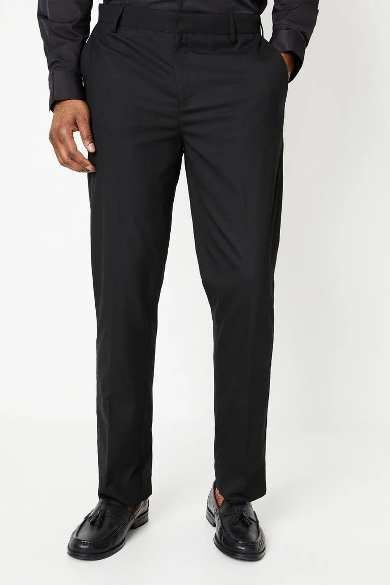 Tailored Fit Smart Trouser - 1