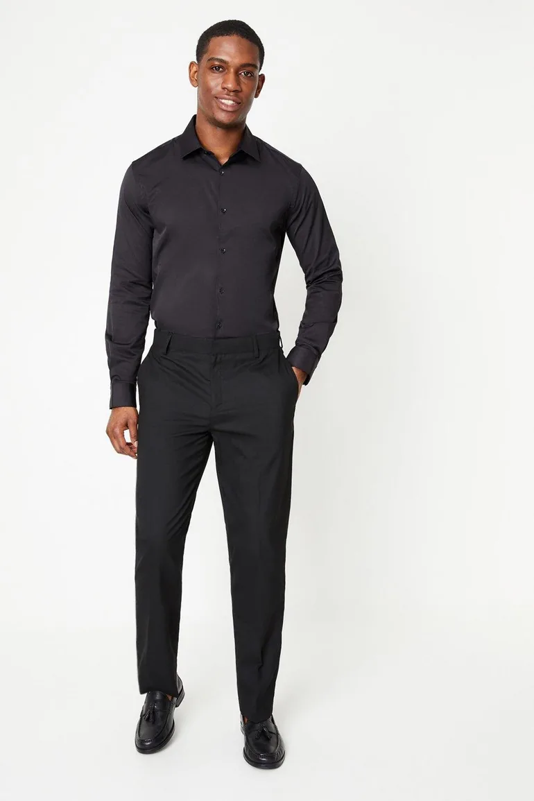 Tailored Fit Smart Trouser