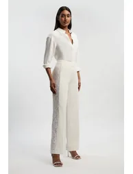 بنطلون كارين ميلين بقصة عريضة - 1