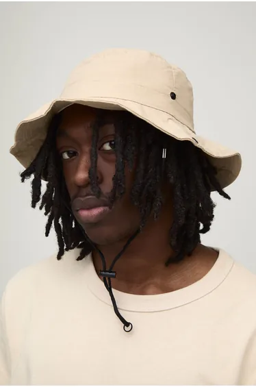 Packable Bucket Hat - beige