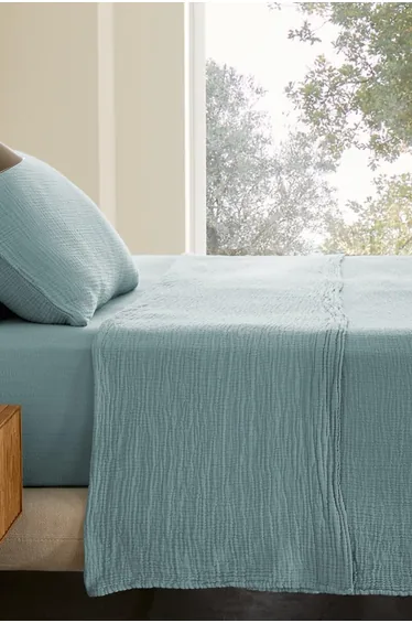 شرشف سرير قطن موسلين