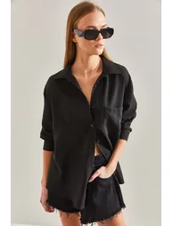 Women's Single Pocket Shirt - 1