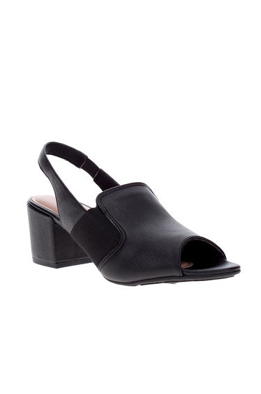 Textured Open Toe Wedge Heel Sandals