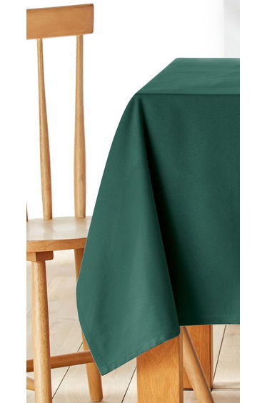 Scenario Stain-Resistant 100% Cotton Tablecloth