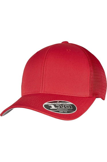 Flexfit Unisex Adult 110 Mesh Trucker Cap - Red
