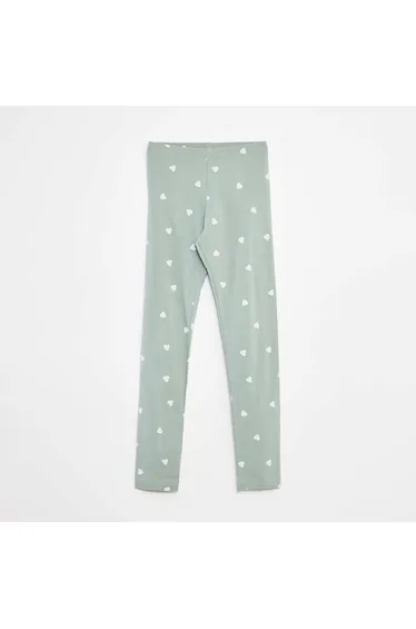 Long jersey leggings BLUE
