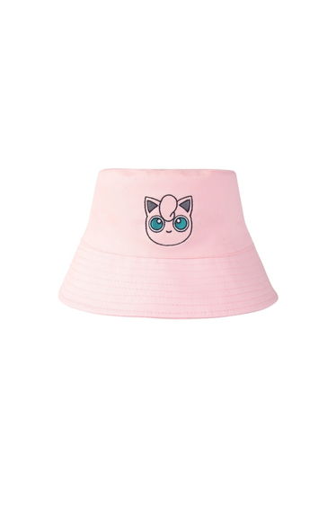 Pokemon Womens/Ladies Jigglypuff Bucket Hat - Pink