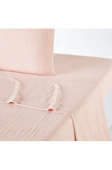 شرشف سرير قطن موسلين سادة