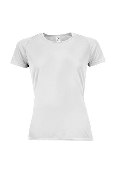 SOLS Womens/Ladies Sporty Short Sleeve T-Shirt - White