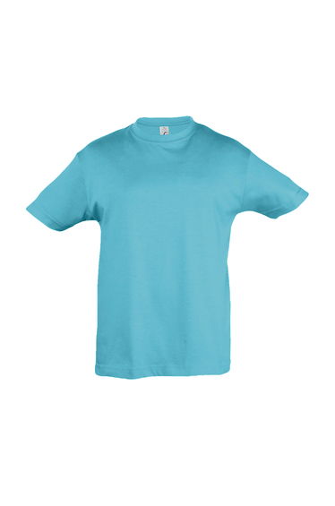 SOLS Kids Regent Short Sleeve T-Shirt - Blue Atoll