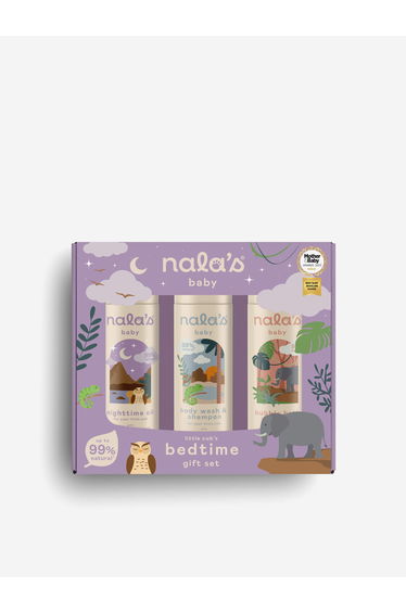 Nala's Baby Bedtime Gift Set (x3 200ml)