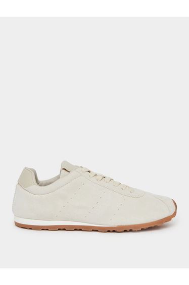 Women Grey Suede Sneakers