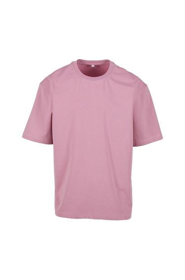 Build Your Brand Mens Sorona Loose Fit T-Shirt - Dusty Pink