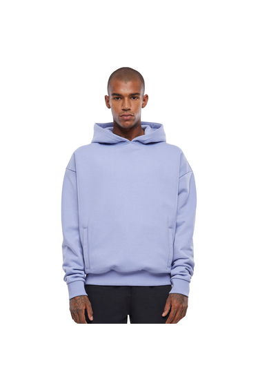Mens Oversized Hoodie - Viola Blue