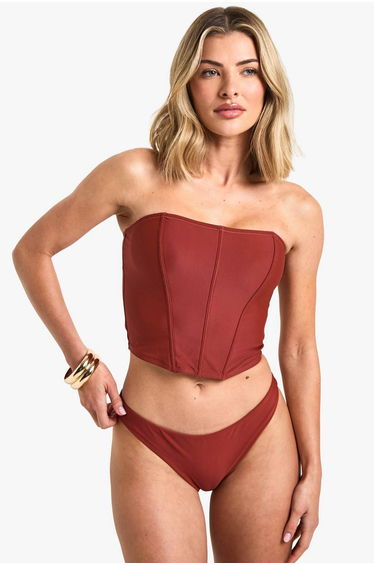 Premium Swim Bikini Brief - rust